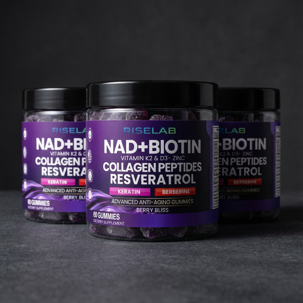 NAD+BIOTIN Collagen Peptides Gummies