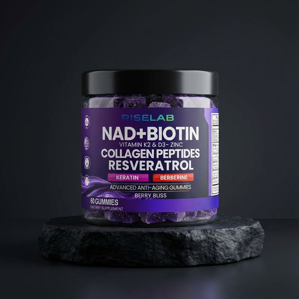 NAD+BIOTIN Collagen Peptides Gummies